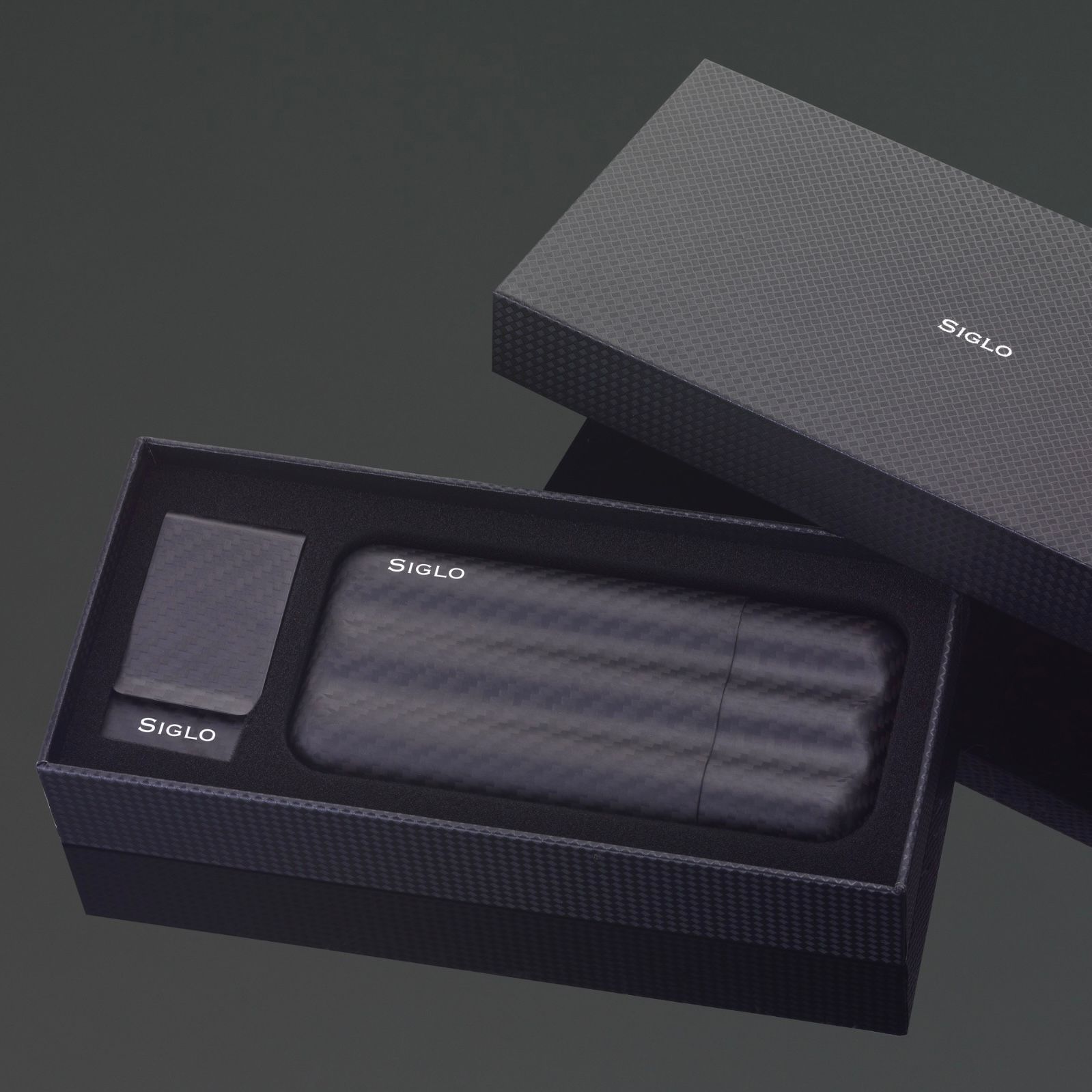 Carbon Case & Clip Set